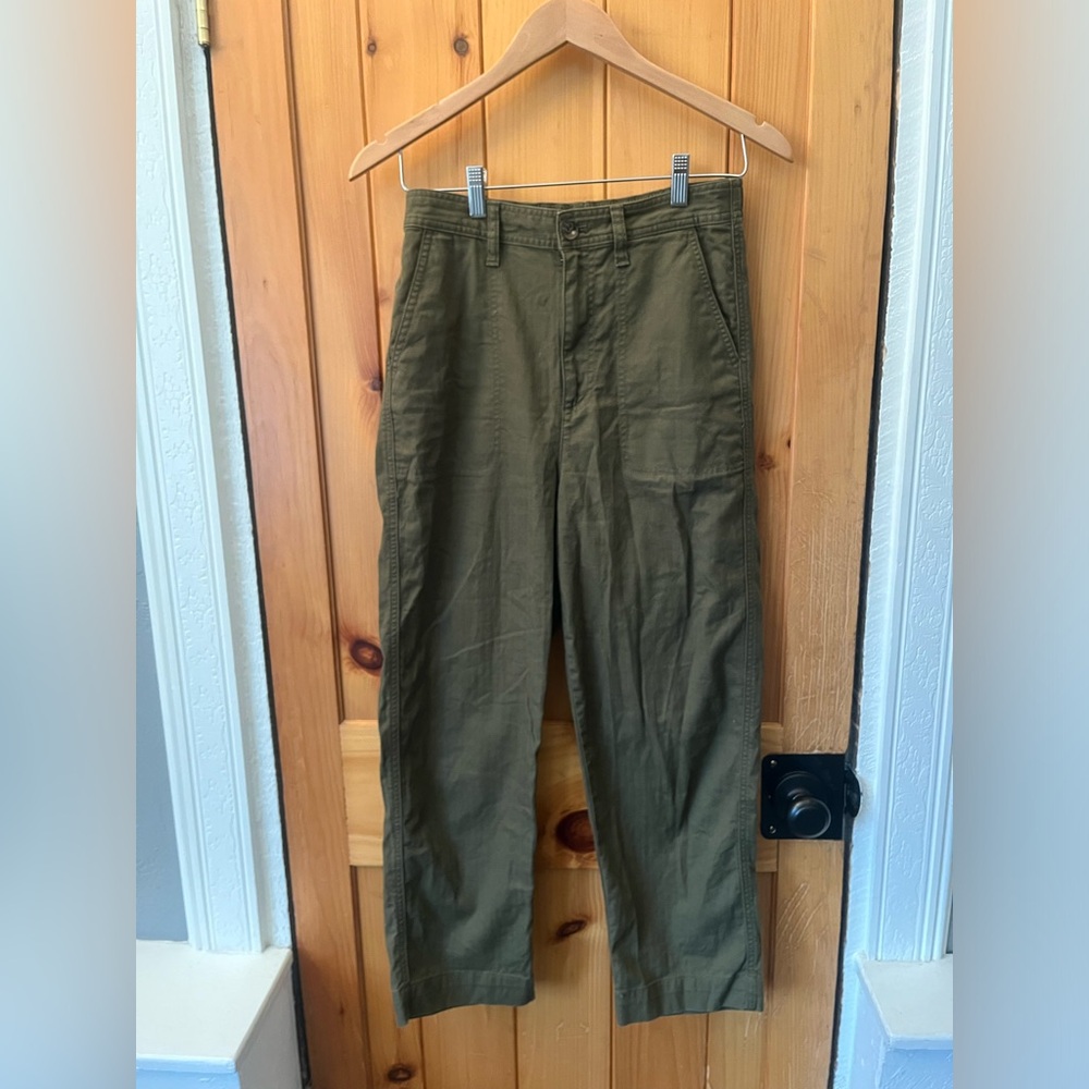 Madewell Green Pants Size M